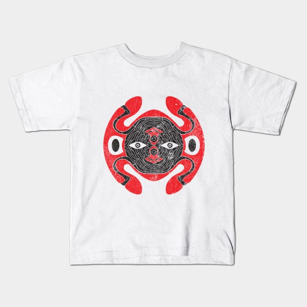 3rd eye Kids T-Shirt by riyasansari